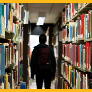 student insurance coverage image in a library